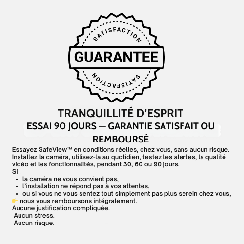WindowCam™ – Sécurité premium, sans abonnement