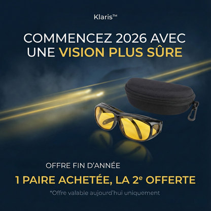 Klaris™ — Les lunettes qui clarifient votre vision nocturne