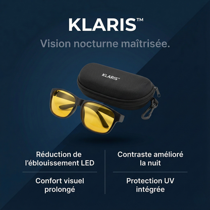Klaris™ — Les lunettes qui clarifient votre vision nocturne