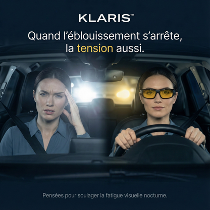 Klaris™ — Les lunettes qui clarifient votre vision nocturne