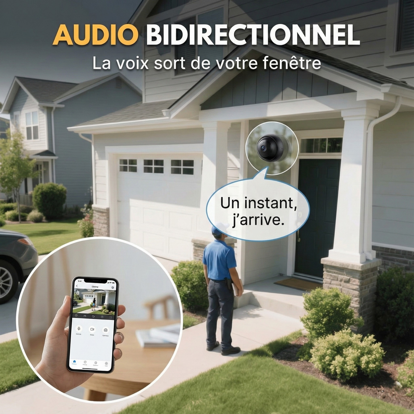 WindowCam™ – Sécurité premium, sans abonnement