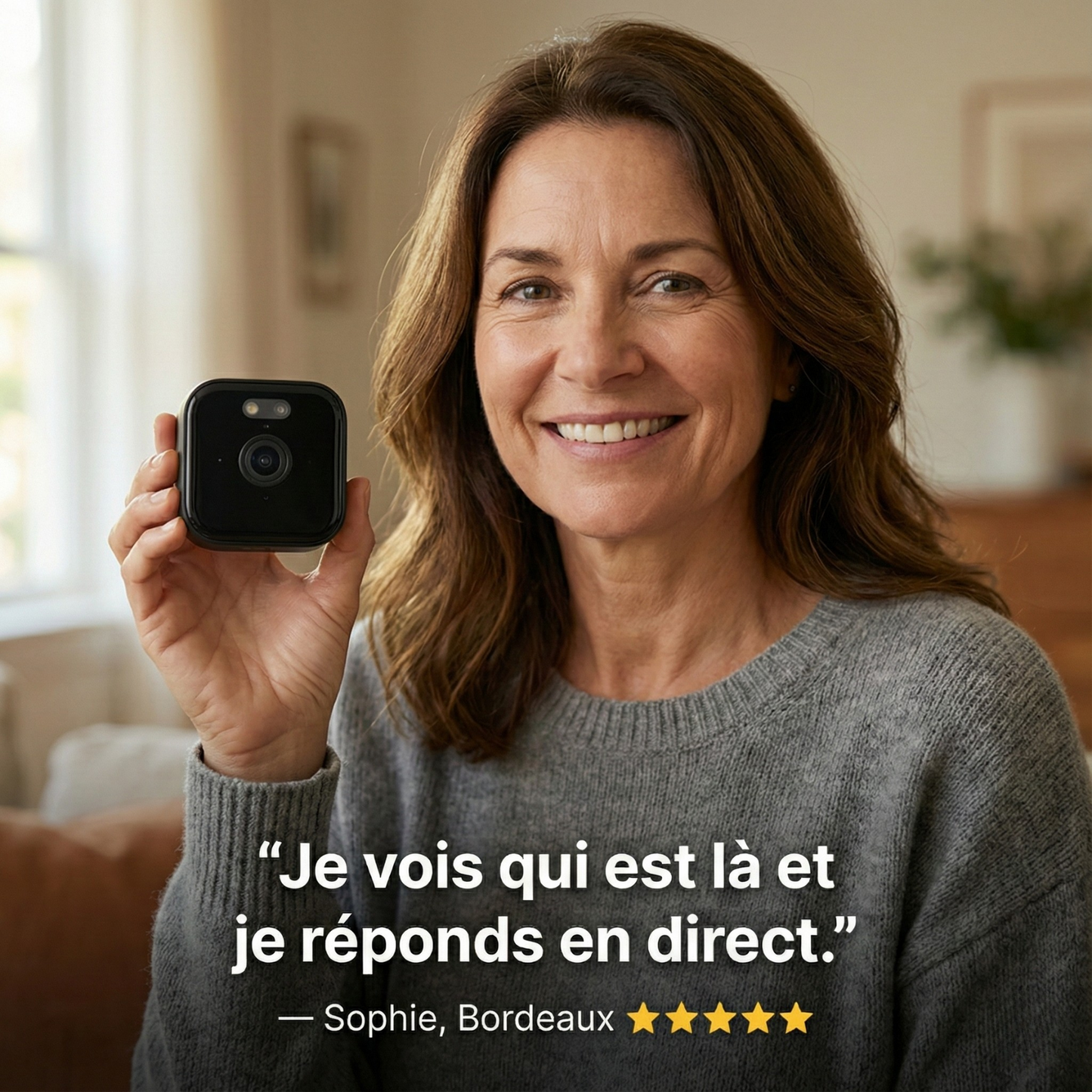 WindowCam™ – Sécurité premium, sans abonnement
