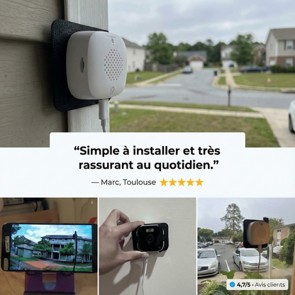 WindowCam™ – Sécurité premium, sans abonnement